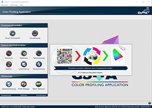 ColorLogic CoPrA Start neues Druckerprofil erstellen